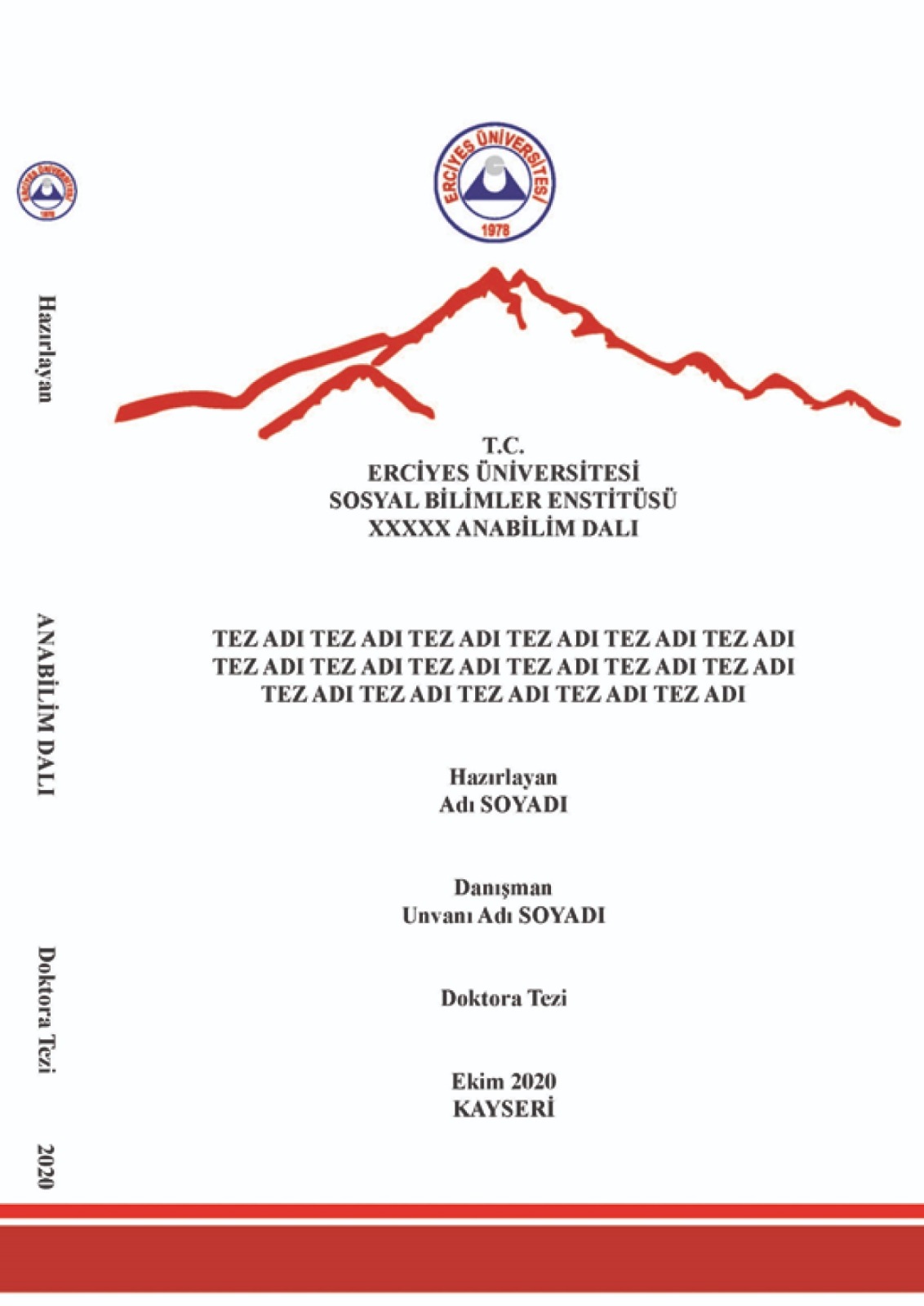 Tez-Mer Tez Yazımı Tez Dizgi